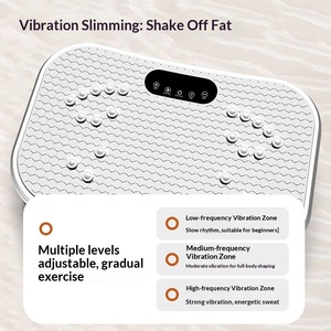 Machine à vibrations pour l'exercice, brûleur de graisse, perte de poids, machine de fitness pour personnes paresseuses, capacité de charge de 120 kg - Product Image 3