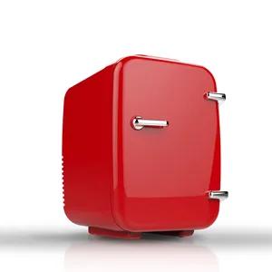 Custom portable hot cold 4 litres small table mini fridge for hotel fridge