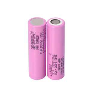 100%  18650 35E 3500mAh 3.7v Kapasitas Tinggi INR 18650 35E Sel Baterai <span class=keywords><strong>Lithium</strong></span> <span class=keywords><strong>Ion</strong></span> Isi Ulang - Product Image 1