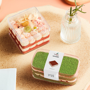 Boîtes à gâteaux en plastique 3d, emballage plastique <span class=keywords><strong>ps</strong></span> transparent et écologique, Offres Spéciales - Product Image 5