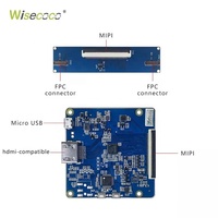 2,9 Zoll 1440*1440 TFT LCD-Bildschirm LCD-Anzeigemodul mit MIPI-Schnittstelle 40-Pin-Steuerplatine für AR VR Box Headset