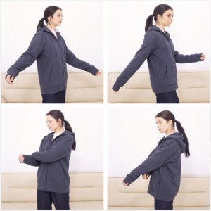 <span class=keywords><strong>Felpa</strong></span> <span class=keywords><strong>con</strong></span> <span class=keywords><strong>Cappuccio</strong></span> Super Morbida da Donna in Lavanda, 65% Cotone, <span class=keywords><strong>Felpa</strong></span> in Pile Spazzolato Lavato, Pullover <span class=keywords><strong>Lilla</strong></span>, Abbigliamento Sportivo Casual, Top da Palestra - Product Image 3