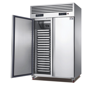 Refrigerador Comercial de Dos Puertas de Acero Inoxidable con Enfriamiento por Ventilador de la Mejor Calidad y Precio Bajo para Uso en Cocinas de Restaurantes - Product Image 2