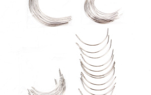Agujas curvadas tipo C, hilo para tejer Cabello, agujas <span class=keywords><strong>de</strong></span> <span class=keywords><strong>coser</strong></span> para herramienta <span class=keywords><strong>de</strong></span> extensión <span class=keywords><strong>de</strong></span> cabello, paquete pequeño ordinario - Product Image 4