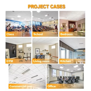 Paneles Acústicos para Techo, para Hospitales, Hoteles y Oficinas, Paneles de Fibra Mineral Insonorizantes, Placas de Techo Suspendido de <span class=keywords><strong>2x2</strong></span> y 2x4 - Product Image 5
