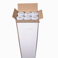 Feutre adhésif blanc JiaMing 160 g/m² pour la protection des sols, non tissé, pour la rénovation et l'utilisation sur les escaliers