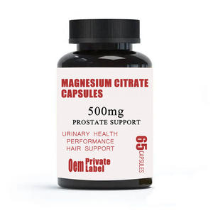 צמחי מרפא טבעי מגנזיום 500 מ ג טבליות תוספי סידן למבוגרים לא מומלץ לנשים בהריון - Product Image 1