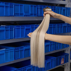 LeShine, новый уток, девственная кутикула, двойная вытянутая, невидимая, для наращивания человеческих волос, гениальный уток - Product Image 2