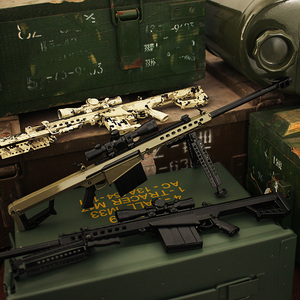 Tiktok xu hướng sản phẩm khẩu súng lục mô hình quy mô kiến trúc kim loại mcx súng trường <span class=keywords><strong>AK</strong></span> Barrett Ar15 đồ chơi trẻ em súng đặt đồ chơi súng mô hình - Product Image 6