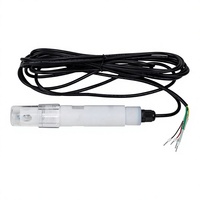 Sonde de pH numérique en ligne RS485 avec électrode PTFE – Détecteur d'acidité et d'alcalinité pour l'analyse de la qualité des eaux usées industrielles