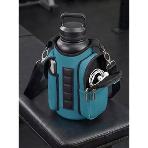 Bolsa de Gimnasio Magnética Personalizada al por Mayor con 5 Compartimentos, Impermeable, Multifuncional, con Porta Botella de Agua y Porta Teléfono para Hombres y Mujeres - Product Image 6