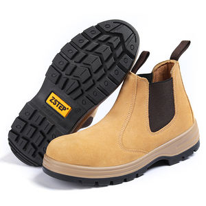 Chaussures de sécurité SUNLAND sans lacets, chaussures de soudage de sécurité pour soudeurs, chaussures de sécurité en cuir pour entrepôt - Product Image 5