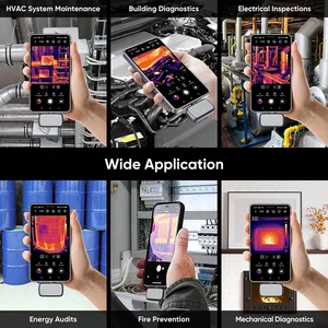 GOYOJO 192*192 Android Mobile Thermal Imager <b>Camera</b> 25HZ for Pipe Heating <b>Solar</b> Panel Power Inspect Temperature Instruments - Product Image 6
