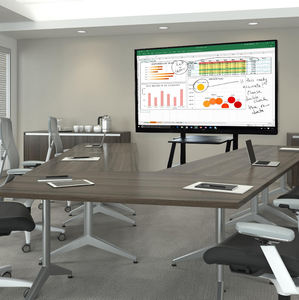 Tableau blanc interactif avec écran LCD, écran plat tactile infrarouge 4K 65 <span class=keywords><strong>pouces</strong></span>, écran tactile LED, tableau intelligent pour l'éducation - Product Image 2