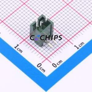 HC-PH-2AWD-V-K-10 Wire-to-Board Pin Header Bent Lead Through Hole,P=2mm Connector 1x2P 2mm Right Angle Insert PH - Product Image 1