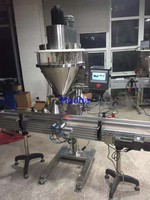 Machine de remplissage automatique de poudre d'épices 100g, machine de remplissage de bouteilles de poudre d'assaisonnement 50g, machine de remplissage de poudre de café et de thé 200g