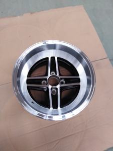 Rueda <span class=keywords><strong>de</strong></span> coche <span class=keywords><strong>de</strong></span> <span class=keywords><strong>carreras</strong></span> Xinlin para Colin Cross Fever Datsun Miata Mx5 Fiat Seat600 13X7J 13X9J ET-7 PCD4X100/114.3, diseño cóncavo - Product Image 3