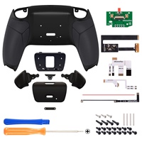 Poignée caoutchoutée noire Remappable Rise 2.0 Remap Kit Back Paddle pour contrôleur PS5