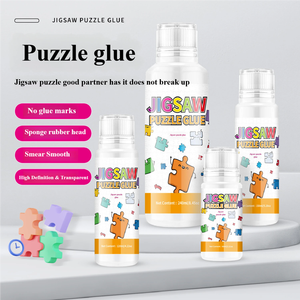 Pegamento para rompecabezas JIGSAW de 60 ml en oferta, sellador de alta calidad para pintar rompecabezas, para manualidades infantiles, adhesivo transparente a base de agua, no tóxico. - Product Image 6