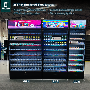 Support d'affichage <span class=keywords><strong>de</strong></span> cigarettes en métal <span class=keywords><strong>de</strong></span> <span class=keywords><strong>grande</strong></span> capacité personnalisé pour les magasins <span class=keywords><strong>de</strong></span> proximité et les supermarchés - Product Image 2