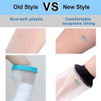 Protecteur réutilisable de plâtre, sac en fonte à demi-jambes pour cannelure, Bandage et plâtre, pour les adultes, 100%