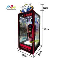 Machine de jeu d'arcade à découper les peluches roses, prix d'usine, pour gagner vos prix
