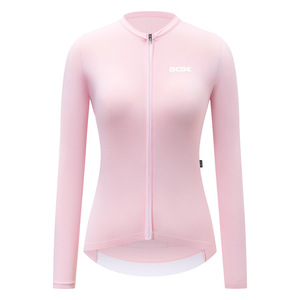 Robe de cyclisme personnalisée pour femmes, respirante, imprimée par transfert thermique, séchage rapide, protection solaire, manches longues, personnalisable - Product Image 3