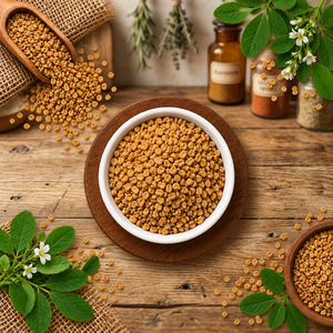 Graines de fenugrec pures, graines de Methi entières, épice naturelle de qualité alimentaire pour la cuisine, l'assaisonnement et la transformation alimentaire - Product Image 3