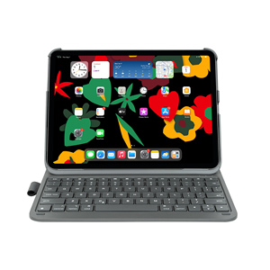 Oem/ODM từ bluetooth Bàn phím trường hợp mỏng Bàn phím trường hợp với bao da bút cho 11 ''ipad không khí pin lithium USB-C cổng màu xám - Product Image 2