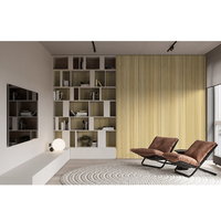 Panneaux décoratifs en bois de personnalisation du marchand moderne Panneau mural intérieur de décoration en bois pour la décoration de la salle de cinéma à domicile