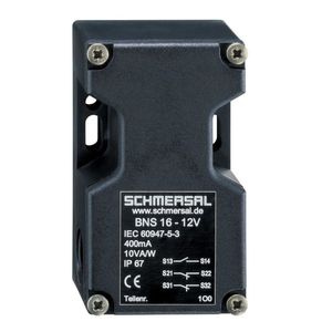 Schmersal BNS 16-<b>12V</b> Safety Magnetic <b>Switch</b> <b>12V</b> DC 400mA IP67 Reed Sensor - Product Image 1