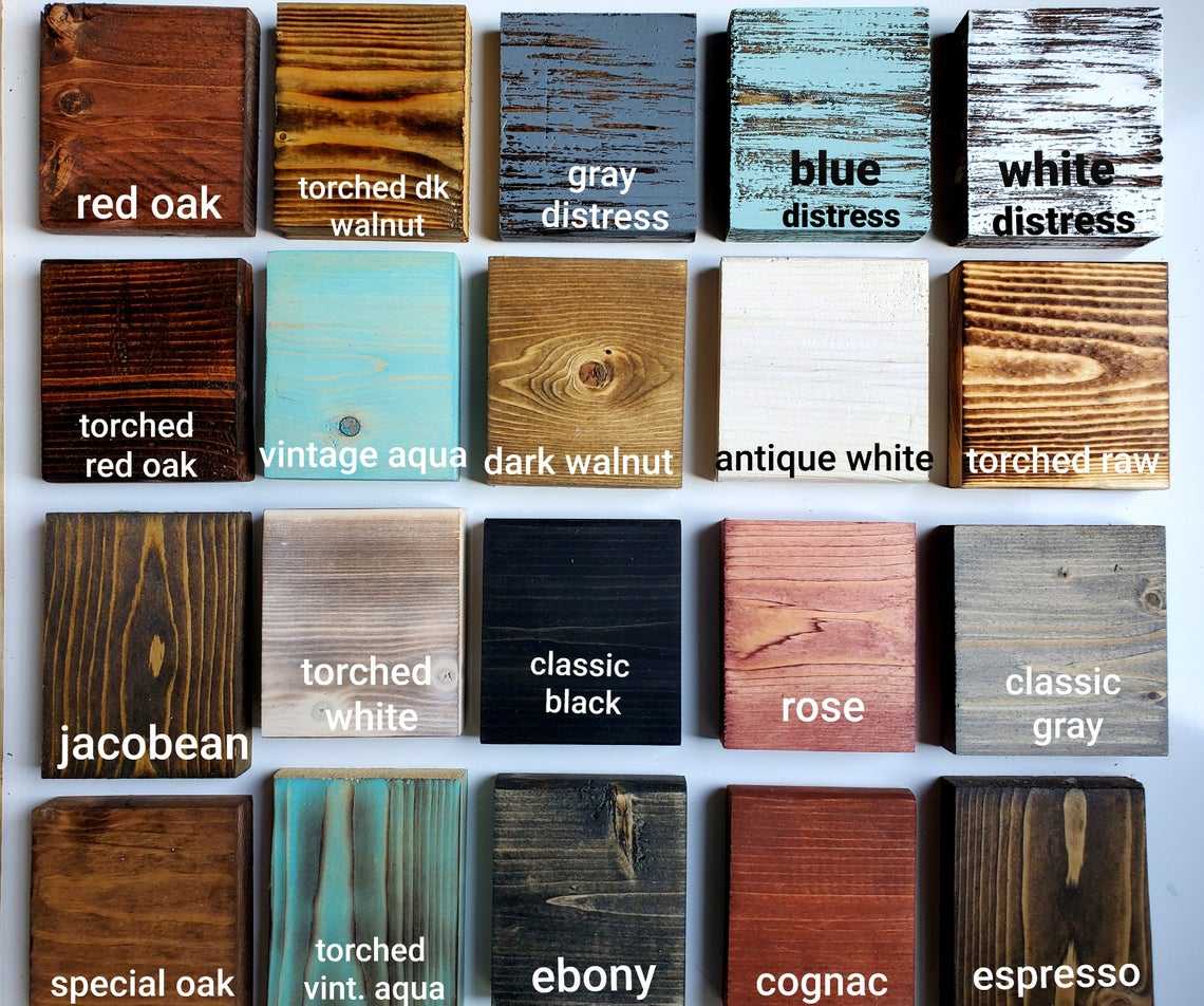 Wood color