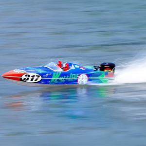 Bateau télécommandé professionnel de grande taille TFL Hobby 1148T-F Warrior MonoWater, moteur brushless refroidi par eau, coque en fibre de verre, électrique - Product Image 6