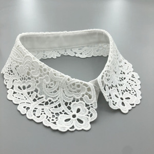 <span class=keywords><strong>Col</strong></span> amovible de style vintage avec appliqué brodé élégant en <span class=keywords><strong>crochet</strong></span> - Product Image 1