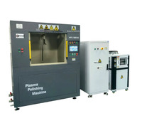 Machine de polissage électrolytique au plasma (PEP) pour le débavurage et le polissage des pièces en acier inoxydable, alliage de titane, pour applications médicales, aérospatiales et de moulage.