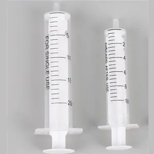 10Ml Injectie Sampler Plastic Spuit Naald Buis Zonder Rubber Plug