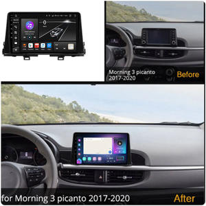 Автомобильный мультимедийный Android для Kia Morning <span class=keywords><strong>3</strong></span> Picanto 2016-2022 экран Gps Навигация стерео радио видео плеер DTS DVD - Product Image 2
