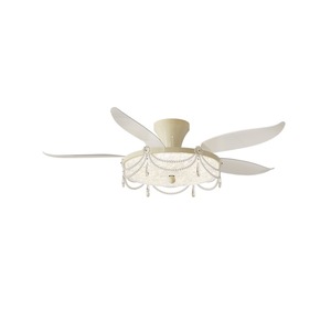 Ventilateur de plafond de style vintage avec télécommande, LED à intensité variable, pour salle à manger, usage domestique, 52 pouces, pales en fer et ABS - Product Image 3