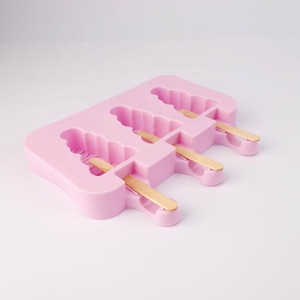 Herramientas de cocina rosa palo de madera de forma de árbol leche bebida nevera reutilizable wafer <span class=keywords><strong>ice</strong></span> <span class=keywords><strong>cream</strong></span> molde - Product Image 6