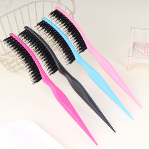 Peine Profesional Ingird P510 de Tres Filas con Cerdas de Nailon para Vestidos de Noche, Peine de Cola de Rata para Salón, Cepillo para Peinar y Dar Volumen al Cabello Rizado - Product Image 2