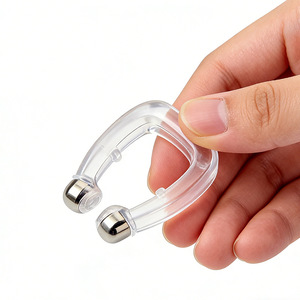 Clip nasal antirronquidos para hombres y adultos, corrector de respiración para hombres y mujeres, venta al por mayor. - Product Image 4