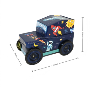 Boîte cadeau en forme de <span class=keywords><strong>Jeep</strong></span>, boîte d'emballage de puzzle, personnalisation - Product Image 2