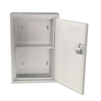 Revêtement en poudre Armoire médicale Fournitures Boîte de rangement armoire médicale murale boîte à pharmacie