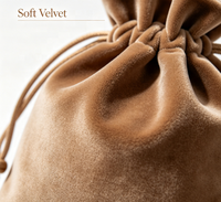 Pochette en velours recyclable à cordon, petit sac à bijoux, emballage cadeau pour mariage, bonbons, boucles d'oreilles, luxe, durable