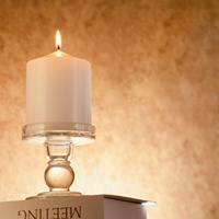 Bougie pilier blanche non parfumée en paraffine, faite à la main, pour Thanksgiving, Halloween, Noël, les fêtes d'automne, décoration écologique pour la maison