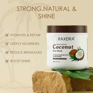 <span class=keywords><strong>Masque</strong></span> capillaire professionnel à la noix de coco avec logo personnalisé pour la réparation des cheveux, hydratant, marque privée, à la <span class=keywords><strong>biotine</strong></span> et à <span class=keywords><strong>l</strong></span>'huile de coco - Product Image 2