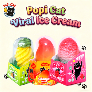 Crème glacée aux fruits <span class=keywords><strong>Ananas</strong></span> Mangue Litchi en forme de fruits 3D – Tendance virale sur les réseaux sociaux, offre spéciale pour la vente au détail haut de gamme - Product Image 1