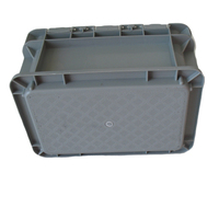 Boîte de rangement industrielle empilable en plastique robuste JOIN ST-A avec couvercle intégré