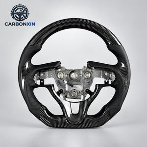 Volant sport en cuir et fibre de carbone LED de haute qualité, personnalisé pour Kia K5, installation facile (Plug and Play) - Product Image 1