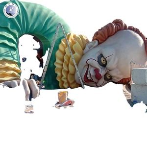 Sculpture d'art personnalisée en fibre de verre pour grand parc d'attractions, conception sur mesure, sculpture en résine de fibre de verre - Product Image 1